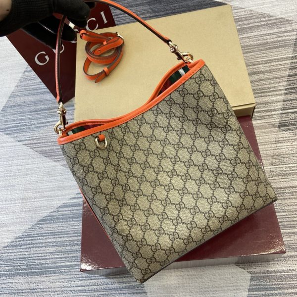GG Emblem Small Bucket Bag 815103-1 QA