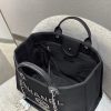 CN Large Deauville Pearl Tote Bag Black For Women A66941 QA