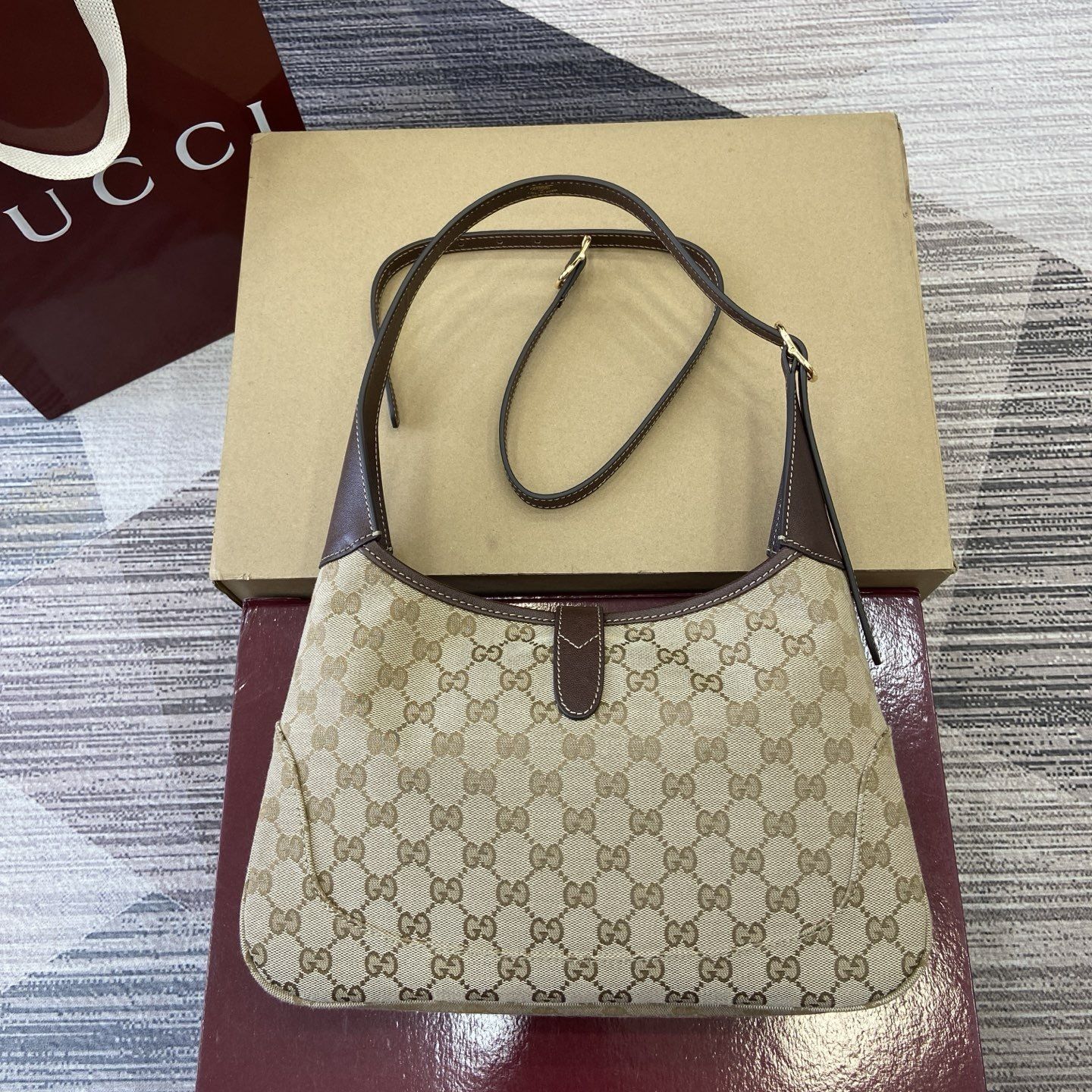 GG Jackie 1961 Medium Shoulder Bag 863136 GG Jackie 1961 Medium Shoulder Bag 863136