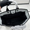 CN Deauville Tote 38cm White Gray For Women A66941 QA