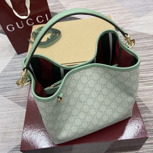 GG Emblem Small Bucket Bag 815103-1 QA