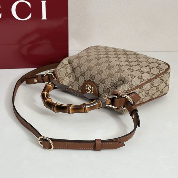 GG Diana Canvas Small Tote Bag 799865 QA