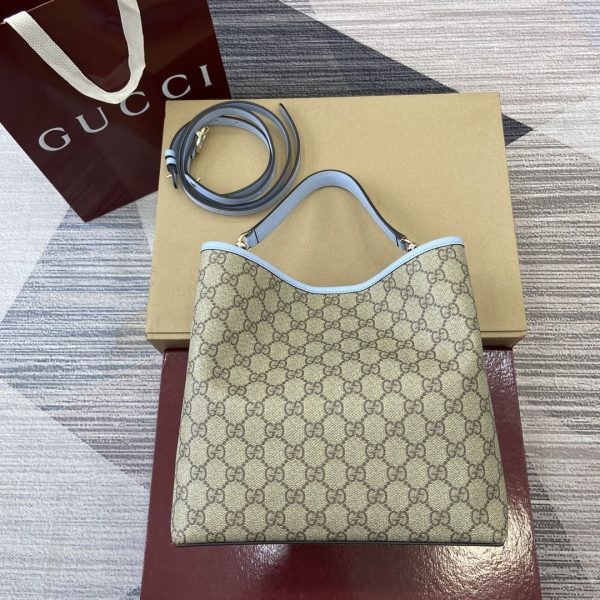 GG Emblem Small Bucket Bag 815103-1 QA