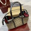 GG Emblem Medium Tote Bag 815214 QA