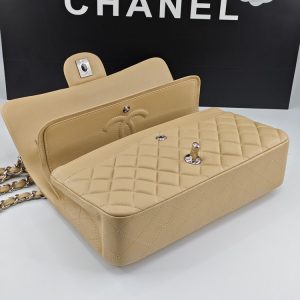 CN Classic Handbag Silver Hardware Beige For Women A01112 4 ff278815 result