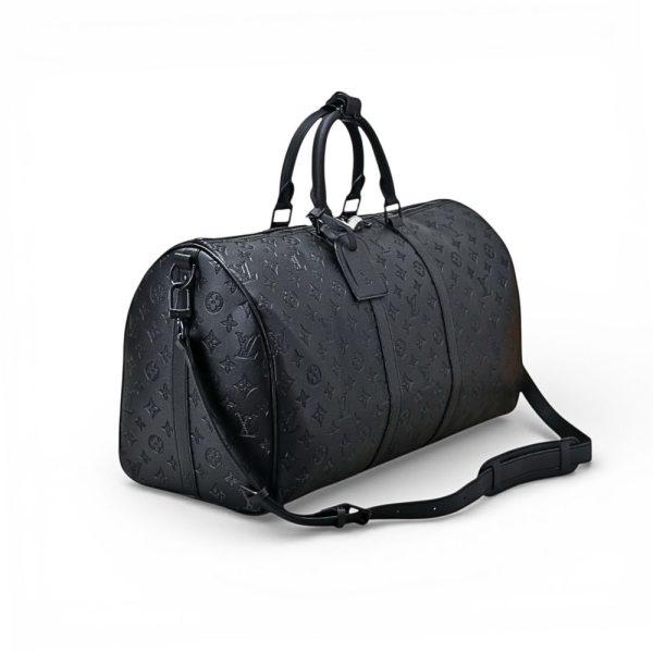 LV Keepall Bandoulière 50 Monogram Shadow for Men M44810 PA