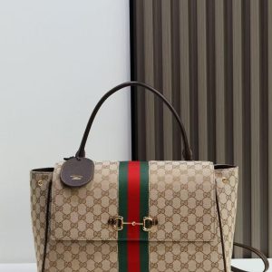 Luxe Style Fashion GG Paparazzo Large Top Handle Bag C2301350