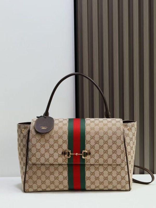 Luxe Style Fashion GG Paparazzo Large Top Handle Bag C2301350