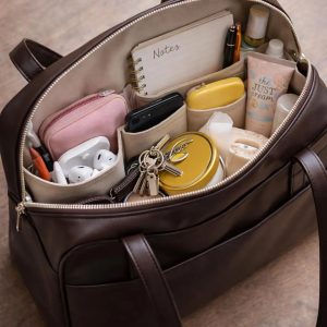 Minimalist Leather Tote Bag - Everyday Shoulder Purse - Trendy Handbag B006 2 il 1588xN.7730143512 5s52