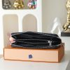 LV Zippy Wallet Monogram Shadow Navy Blue 28777 QA LV Zippy Wallet Monogram Shadow Navy Blue 28777 QA