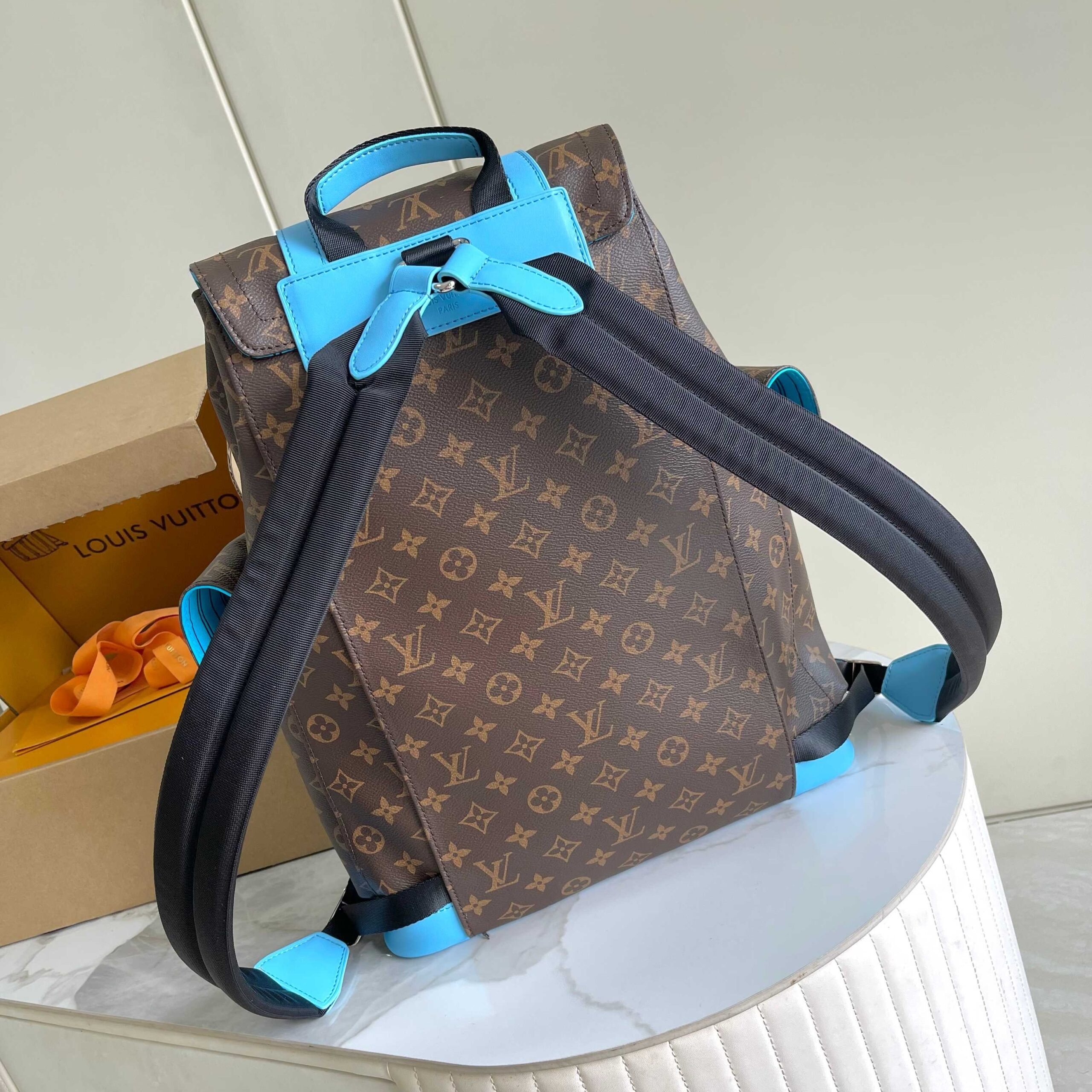 LV Christopher MM Monogram Blue KK03750