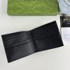 GG Black Leather Bi-Fold Wallet 365464 QA