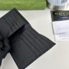 GG Black Leather Bi-Fold Wallet 365464 QA
