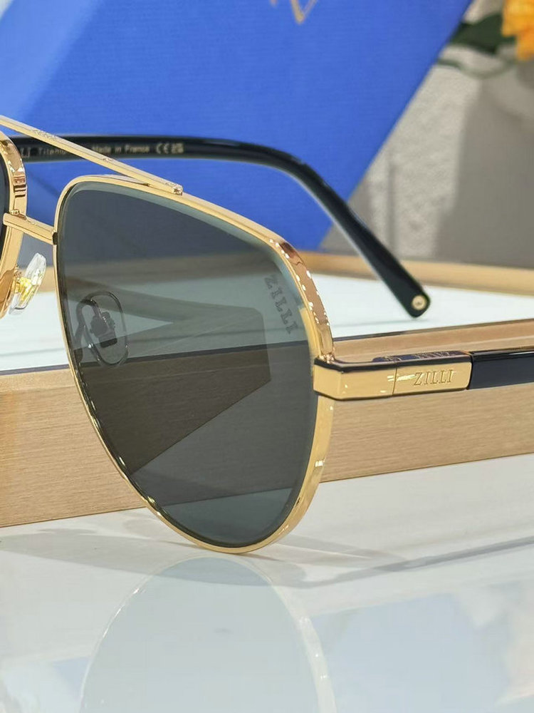 Zilli Luxury Metal Aviator Sunglasses 605160000 Zilli Luxury Metal Aviator Sunglasses 605160000