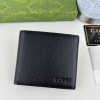 GG Black Leather Bi-Fold Wallet 365464 QA