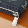 LV Zippy Wallet Monogram Shadow Navy Blue 28777 QA LV Zippy Wallet Monogram Shadow Navy Blue 28777 QA