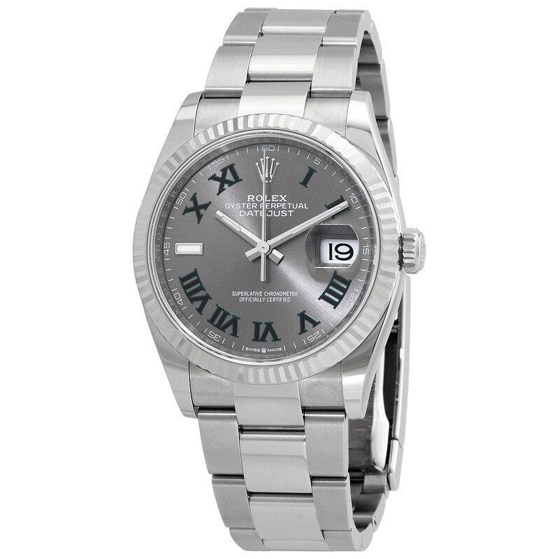 Rolex Datejust 36 Automatic Chronometer Grey Dial Watch Rolex Datejust 36 Automatic Chronometer Grey Dial Watch