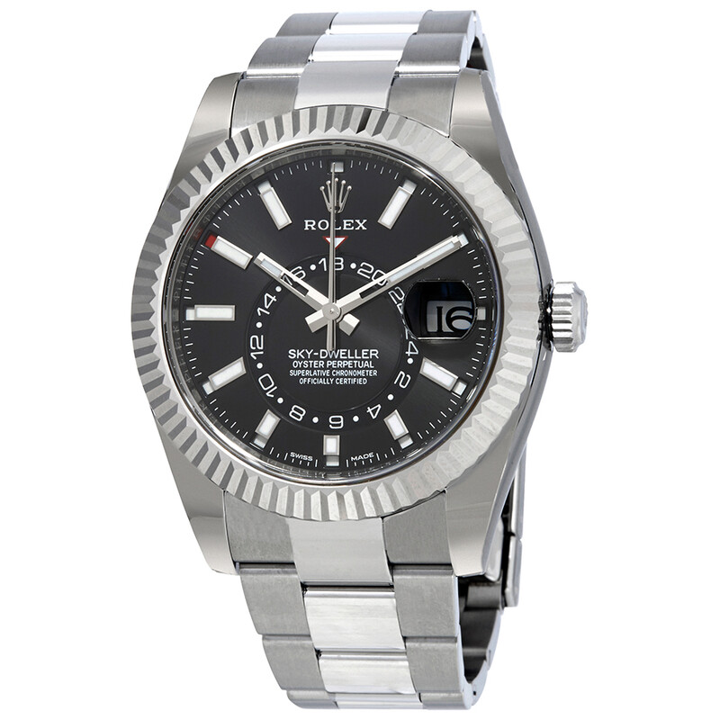 Rolex Sky-Dweller Black Dial Automatic Watch Rolex Sky-Dweller Black Dial Automatic Watch