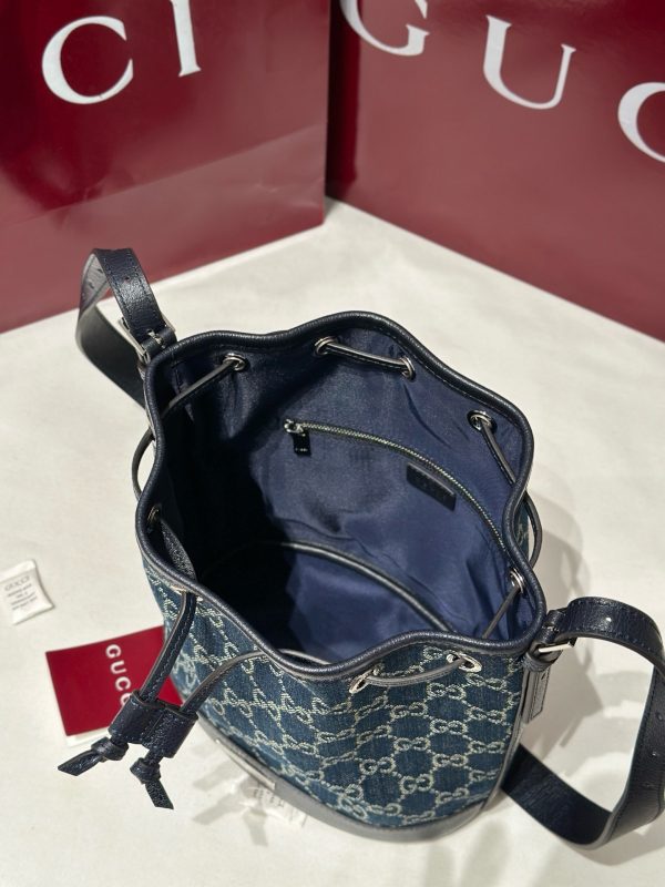Luxe Style Fashion GG Canvas Mini Bucket Bag KK03750