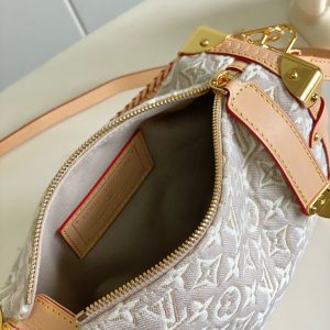LV Side Trunk MM in Peuplier Jacquard Canvas KK05050