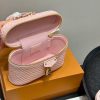 LV Vanity Chain Pouch Monogram Empreinte Pink Bag BC