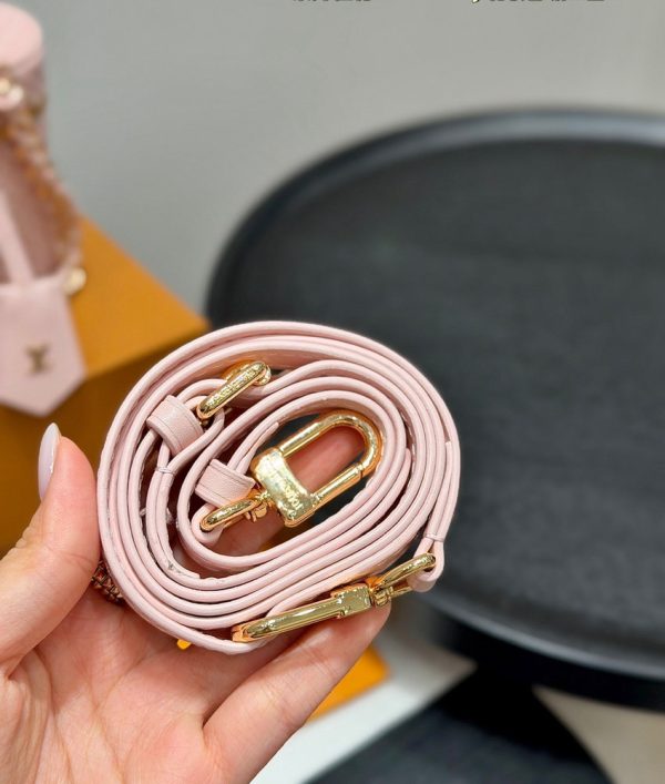 LV Vanity Chain Pouch Monogram Empreinte Pink Bag BC