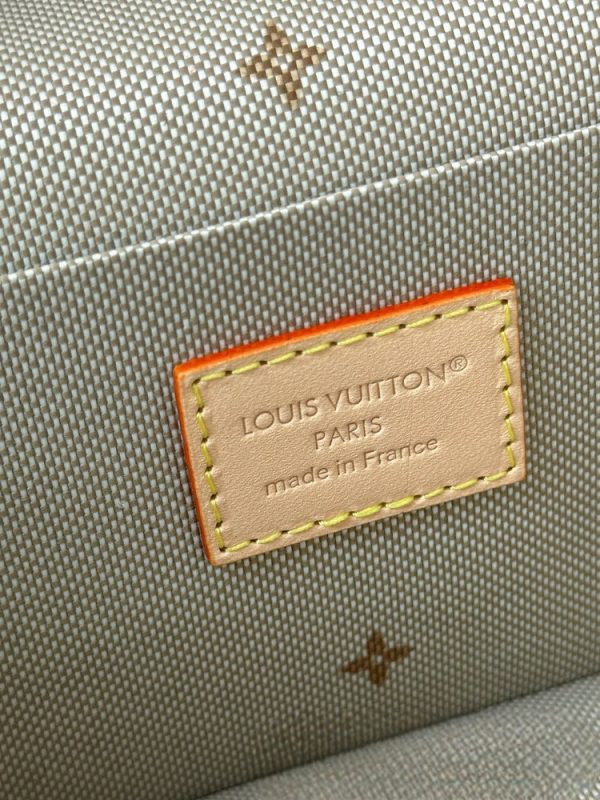 LV Nice Mini Monogram Emblème Pink Vanity Bag BC