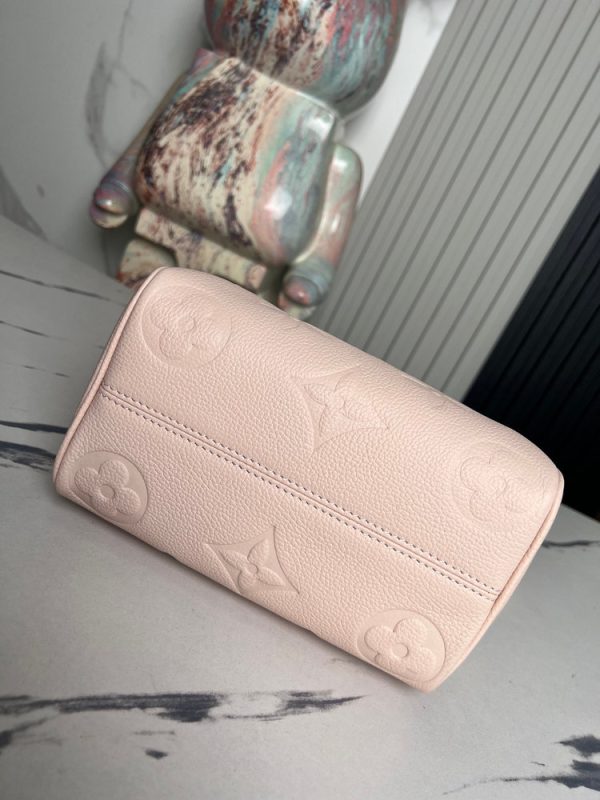 LV Speedy Bandoulière 20 Monogram Empreinte Pink Bag BC