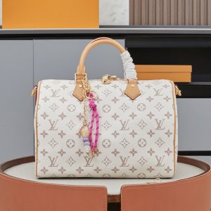 LV Speedy Soft 30 Monogram Dune Lucky Bag