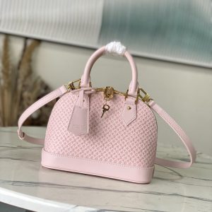 LV Alma BB Monogram Minigram Light Pink Bag