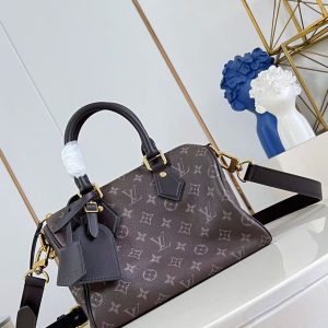 LV Speedy P9 Bandoulière 25 Monogram Coffee Brown Bag