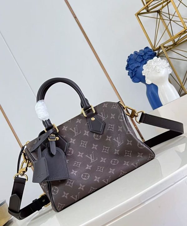 LV Speedy P9 Bandoulière 25 Monogram Coffee Brown Bag