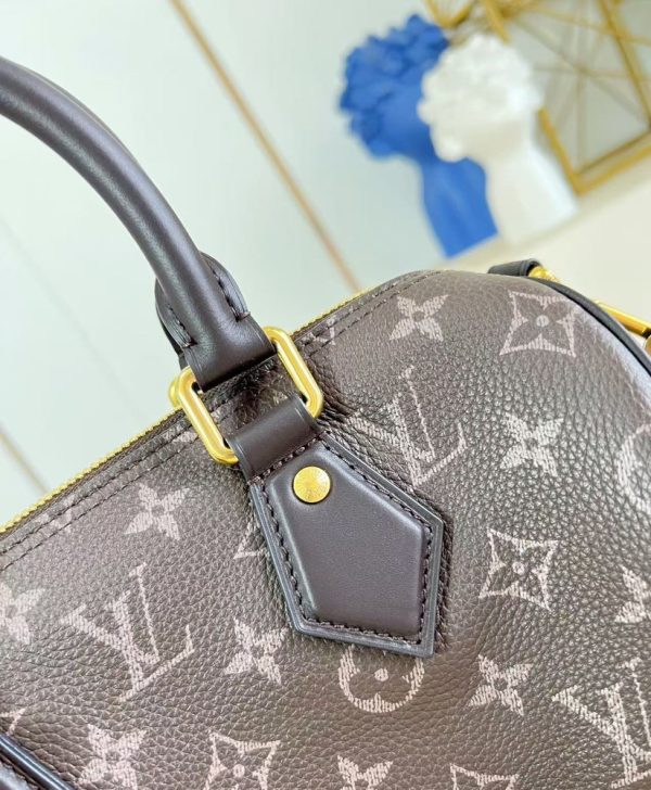 LV Speedy P9 Bandoulière 25 Monogram Coffee Brown Bag