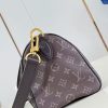 LV Speedy P9 Bandoulière 25 Monogram Coffee Brown Bag
