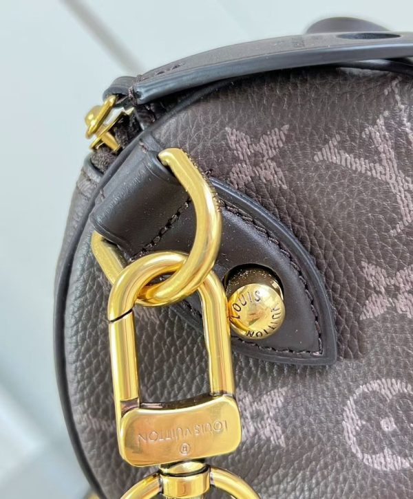 LV Speedy P9 Bandoulière 25 Monogram Coffee Brown Bag