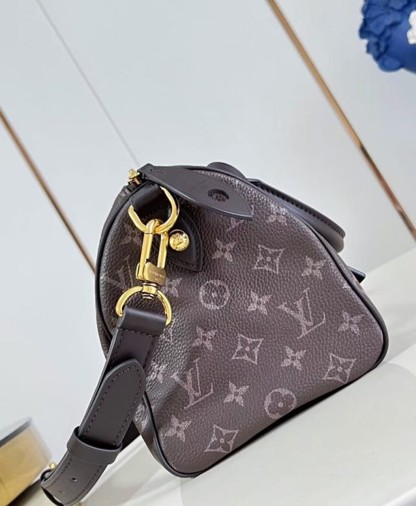 LV Speedy P9 Bandoulière 25 Monogram Coffee Brown Bag