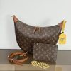 LV Loop Hobo Monogram Reverse Canvas Bag