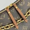 LV Loop Hobo Monogram Reverse Canvas Bag