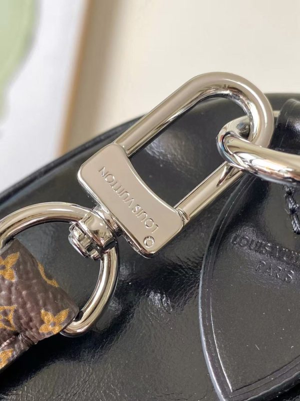 LV Speedy Soft 30 Black Leather Bag
