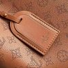 LV Carmel Mahina Leather Hobo Bag