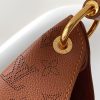 LV Carmel Mahina Leather Hobo Bag