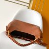 LV Carmel Mahina Leather Hobo Bag