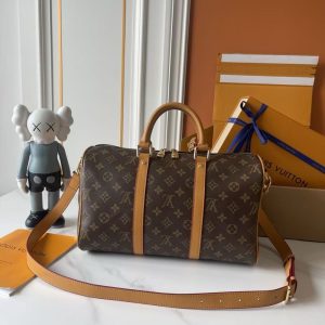 Premium Icon LV Keepall Bandoulière Bag QA