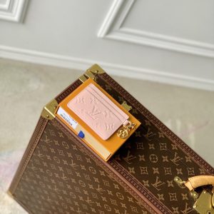 LV Empreinte Monogram LV Charms Card Holder Pink Opale M82132V58