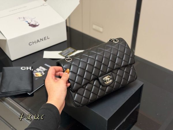 CN Classic Double Flap Silver Hardware 202607303 QA CN Classic Double Flap Silver Hardware 202607303 QA