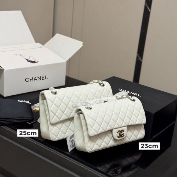 CN Classic Double Flap Silver Hardware 202607303 QA CN Classic Double Flap Silver Hardware 202607303 QA