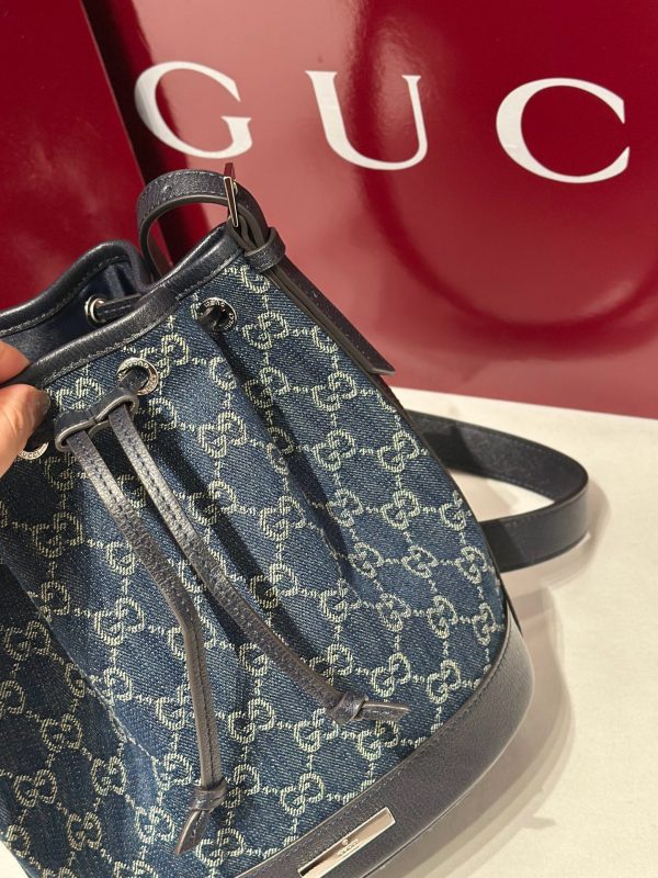 Luxe Style Fashion GG Canvas Mini Bucket Bag KK03750