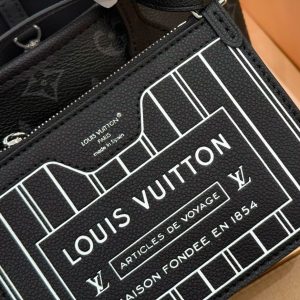 LV Neverfull Bandoulière Inside Out BB Monogram Eclipse LV267302 QA 8 bf987105 result