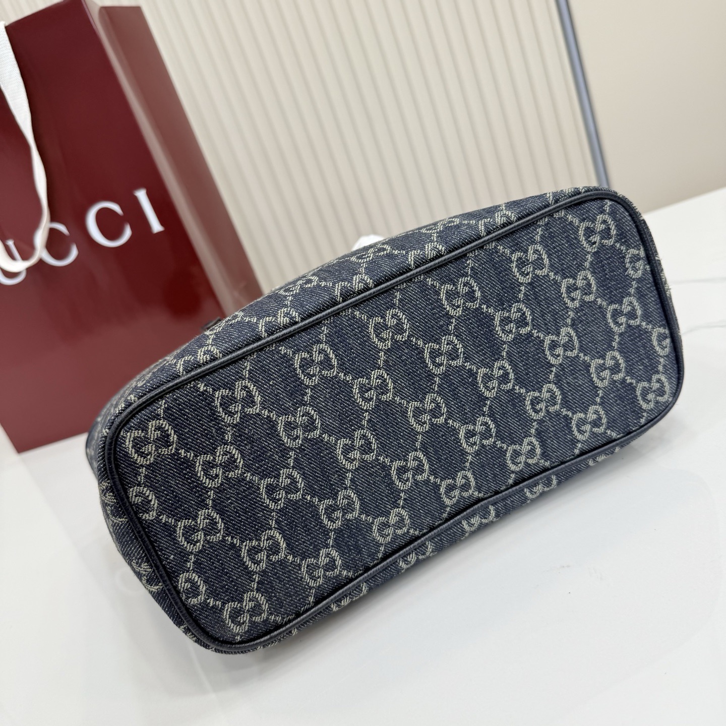 Luxe Style Fashion GG Tribeca Small Tote Bag Denim KK03850 Luxe Style Fashion GG Tribeca Small Tote Bag Denim KK03850