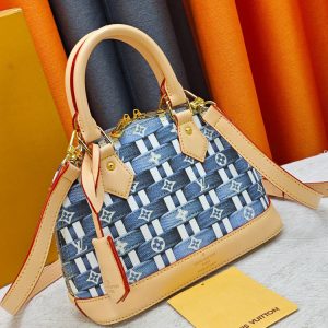LV Alma Monogram Denim Woven Bag M28902-M53152 BC